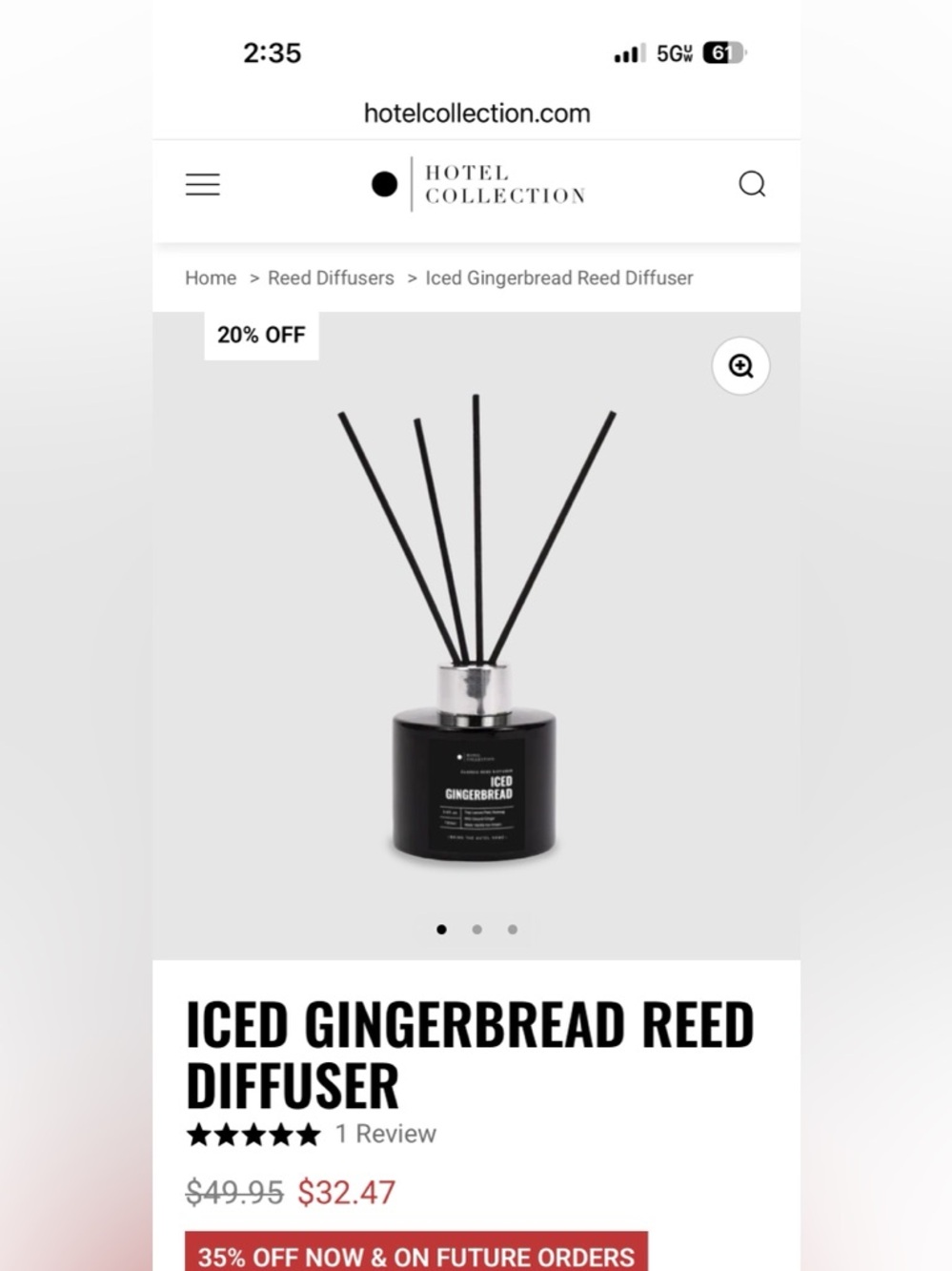 ✨ Amazing DEAL✨ NEW/TRY Hotel Collection Reed Diffuser - Lux Scents 
Pick One ☝️